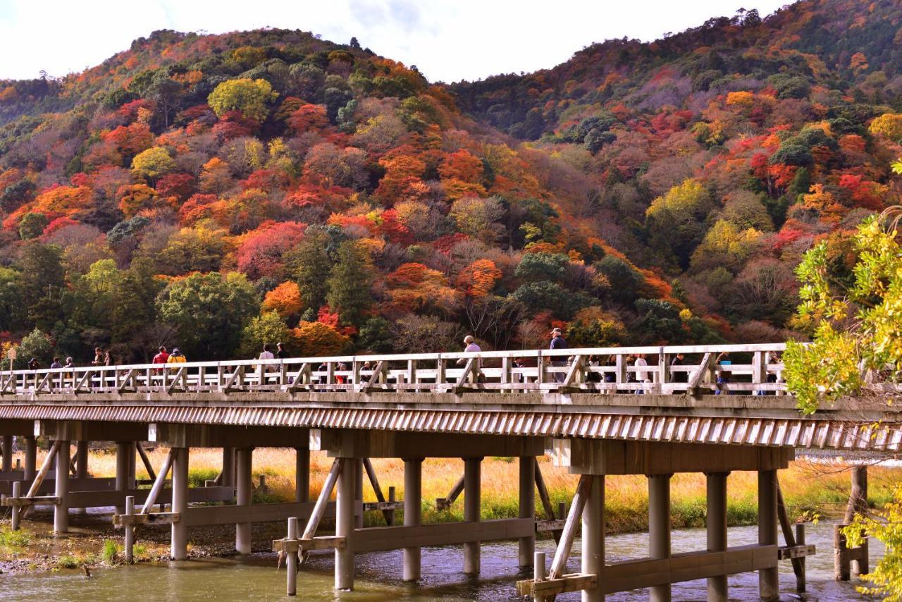 Hotel Binario Saga Arashiyama Киото Экстерьер фото